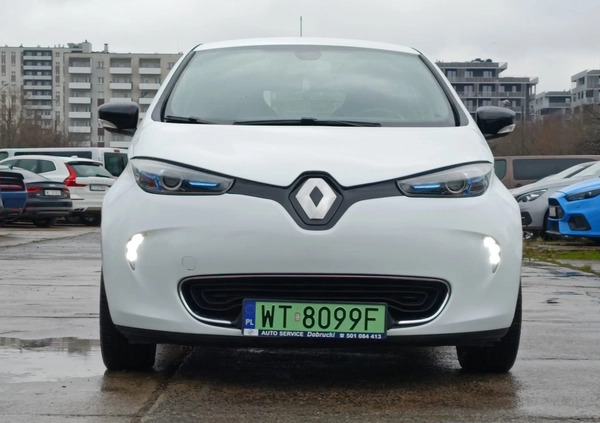 Renault Zoe cena 54900 przebieg: 46119, rok produkcji 2017 z Warszawa małe 497